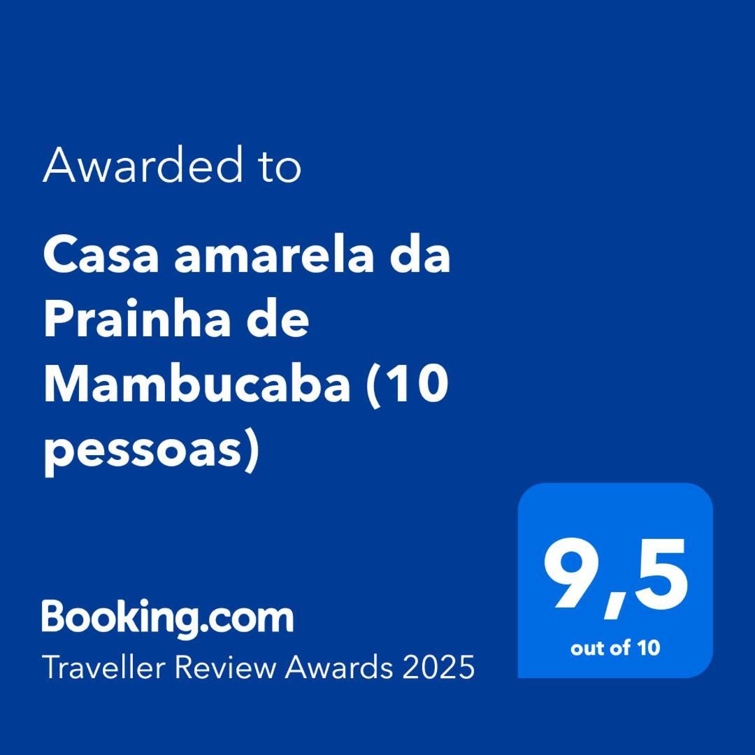 Villa Casa Amarela Da Prainha De Mambucaba - 6 Pessoas Araquari Exterior foto